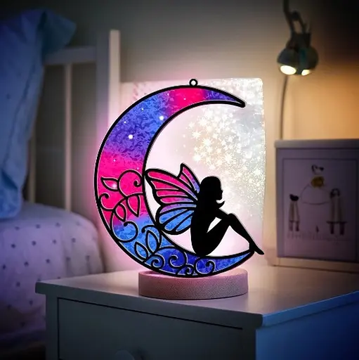 Набор для витражной живописи по номерам "Красивая сказка" Fabrika Decoru FDSGK-12 - фото 5