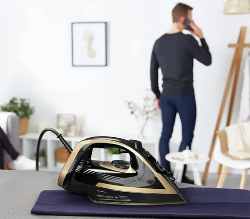 Tefal Праска Puregliss, 3000Вт, 270мл, паровий удар -280гр, постійна пара - 50гр, керам. підошва, чорно-мідний - фото 6