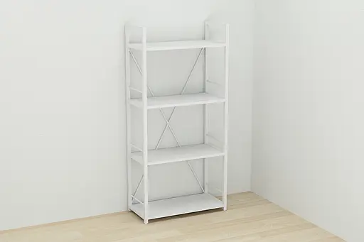 Етажерка 4/60 Ferrum-decor Серії Коннект 120x60x28 білий ДСП Білий 16мм (FRD-104242) - фото 4