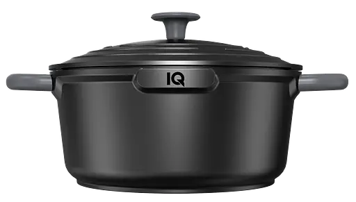 Кастрюля IQ Be Creative 1.7 л 18 см с крышкой антипригарная (IQ-2047-18) - фото 3