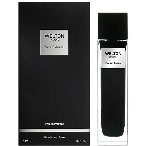 Парфумована вода оригінал Welton London Secret Amber 100 мл - фото 1