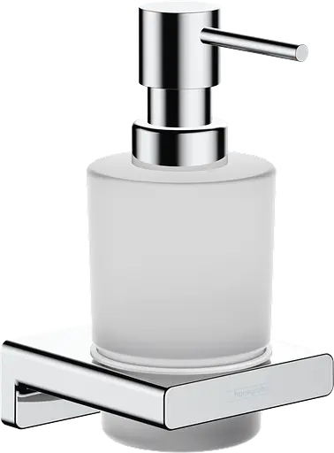 Дозатор підвісний Hansgrohe AddStoris для рідкого мила Chrome/скло 41745000, Хром - фото 1