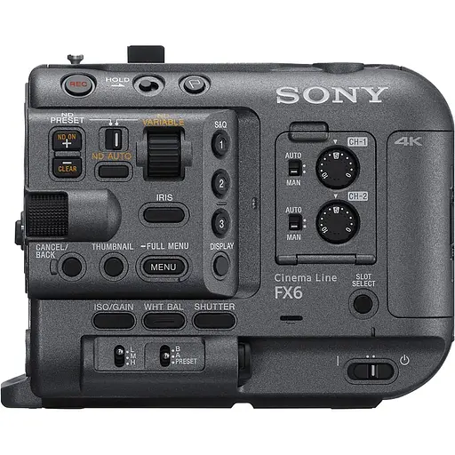 Відеокамера Sony FX6 Body Black ILMEFX6T.CEE (145063) - фото 2