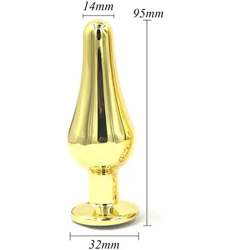 Анальна пробка з кристалом SKN-MG02 - фото 2