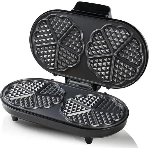 Вафельниця Bestron double heart ADWM730S