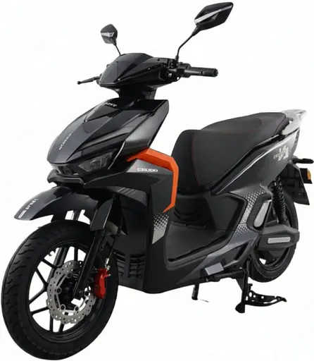 Електроскутер Двомісний Crosser V3 (2500W, 72V/35Ah) Чорний