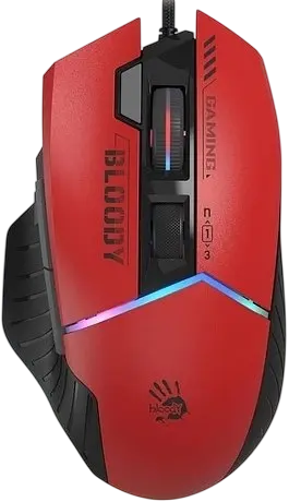 Мышь A4Tech Bloody W95 Max Sports RGB Red