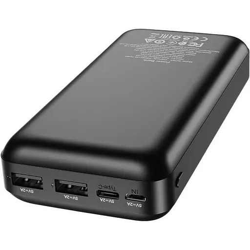 Портативна батарея Borofone BJ16A Cube 20000 mAh чорна - фото 4