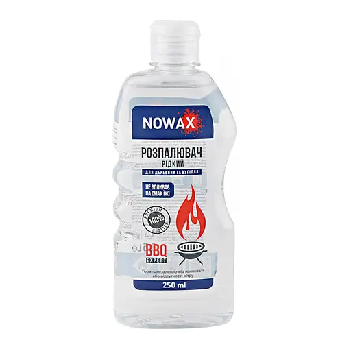 Розпалювач для деревини та вугілля Nowax рідкий 250 мл (NX25241) - фото 1