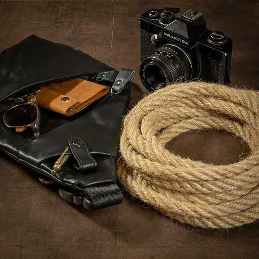 Чоловіча шкіряна сумка Vintage 30,5х23,5х2,5 см sum0015051 - фото 3