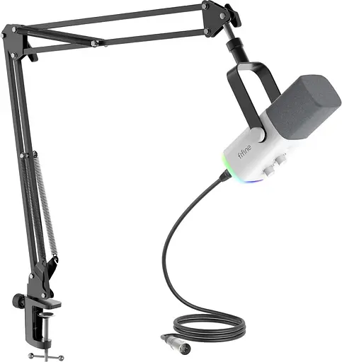 Мікрофон Fifine AM8TW USB/XLR White (AM8TW) - фото 2