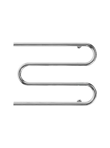 Водяной полотенцесушитель Mario Змейка ∅25 525х700/500 1.1.2511.04.P, Хром, нижнее - фото 1