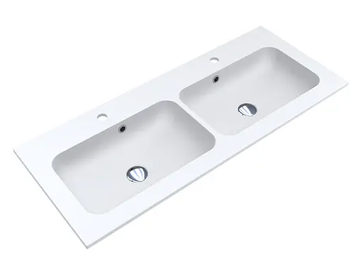 Умивальник Miraggio Della 1100-2 mirasoft 0001075, Білий матовий - фото 2