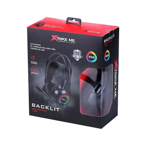 Наушники Xtrike ME GH-709 RGB Black (GH-709) - фото 5