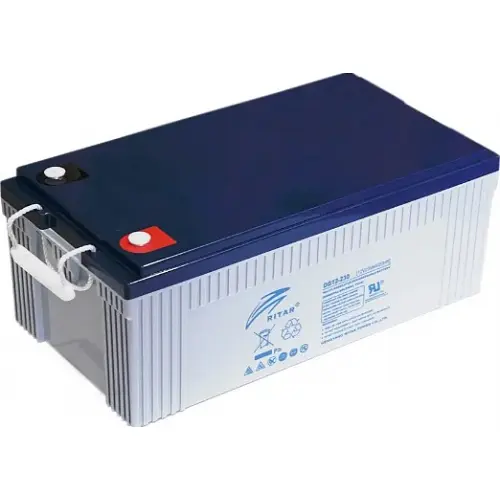 Аккумулятор Ritar GEL DG12-230, Gray Case, (12V 230.0Ah)