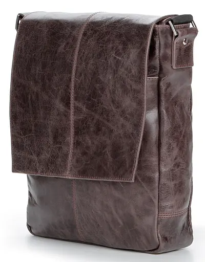 Чоловіча шкіряна сумка SHVIGEL 24х30х8 см sum0012641 - фото 3