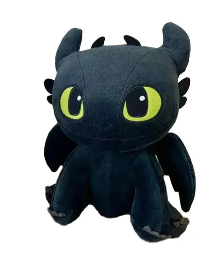 М'яка іграшка M 17757 "Дракончик" висота - 55 см (6900077177572) Чорний - фото 1