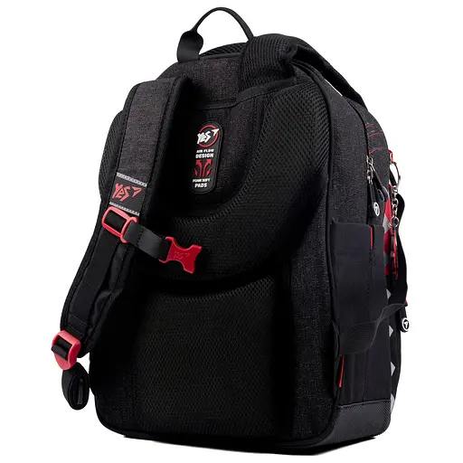 Рюкзак шкільний напівкаркасний YES S-91 Shark - фото 4