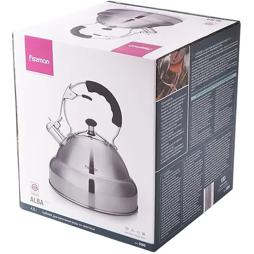 Чайник Fissman Alba для кипячения воды 4.5 л (5909) - фото 8