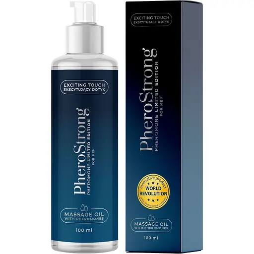Массажное масло PheroStrong Limited Edition for Men для мужчин 100 мл
