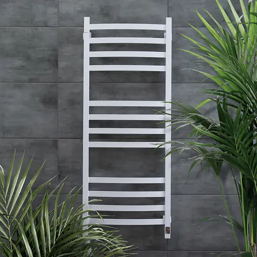 Електрична рушникосушка Navin Avalon 480x1200 Sensor з Wi-Fi ліва, біла 12-112033-4880, Білий, Ліве, Електронний - фото 8