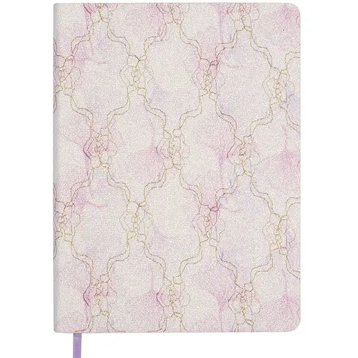 Щоденник датований Buromax Bloom 2026 A5 штучна шкіра фіолетовий (BM.21156-07)