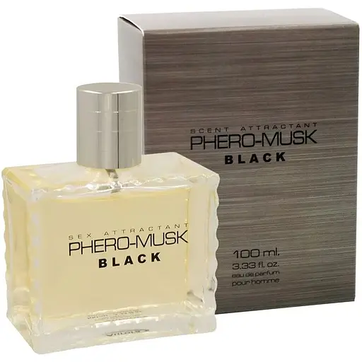 Духи с феромонами для мужчин Aurora Phero-musk Black, 100 ml