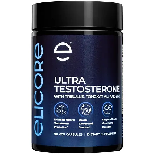 Бустер тестостерону Elicore Labs Ultra Testosterone, 90 вегакапсул - фото 1