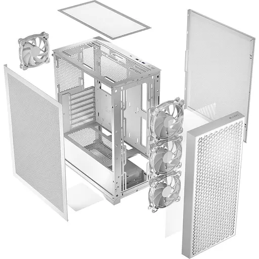 Корпус LogicConcept DART PRO MIDI WHITE MESH без блока питания (AT-DART-PRO-0000-20) - фото 5