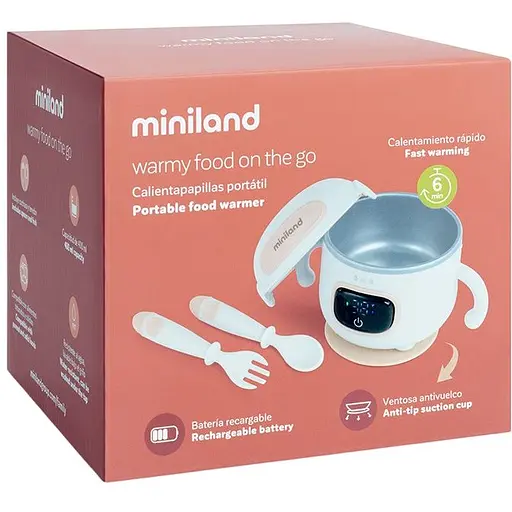 Портативний підігрівач дитячого харчування Miniland Warmy Food On The Go (89683) - фото 7
