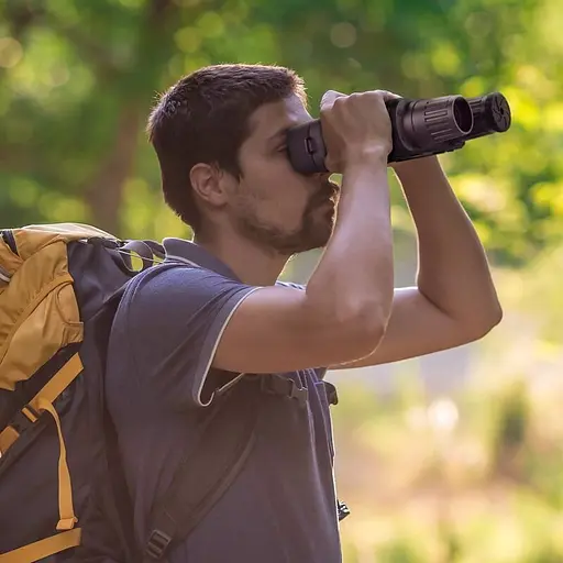 Бинокль ночного видения ПНВ с дальностью до 250 метров, 4Х кратным приближением и видео / фото записью Boblov NV3180 (100630) - фото 6