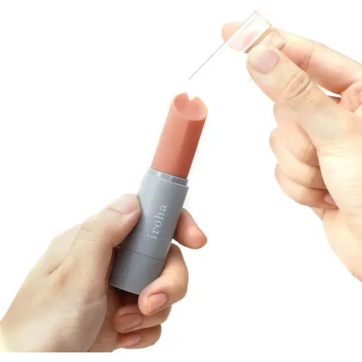 Вибратор-помада Iroha Stick Grey - фото 7