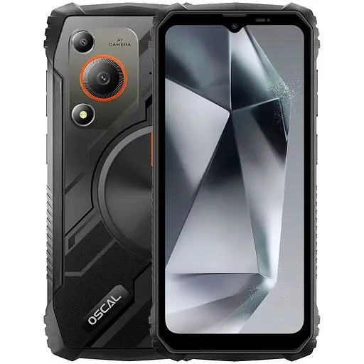 Смартфон Blackview OSCAL MARINE 1 4/128Gb black - фото 1