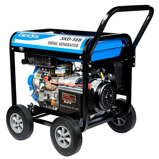 Генератор дизельний 4.6 кВт EnerSol SKD-5EB (41-00479) - фото 2