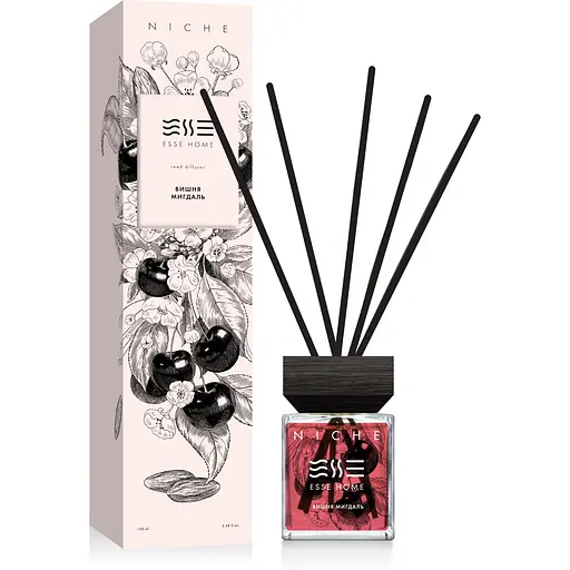 Аромадиффузор ESSE NICHE Вишня и Миндаль 100 мл