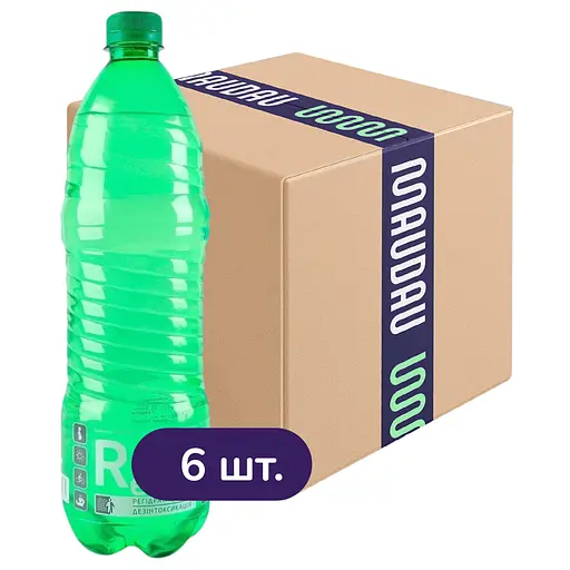 Вода минеральная ReO для медицинских целей слабогазированная 5.7 л (6 шт. х 950 мл) - фото 1