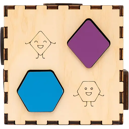 Кубик-сортер GoodPlay Весела фігурка (CUB-4-001) - фото 8