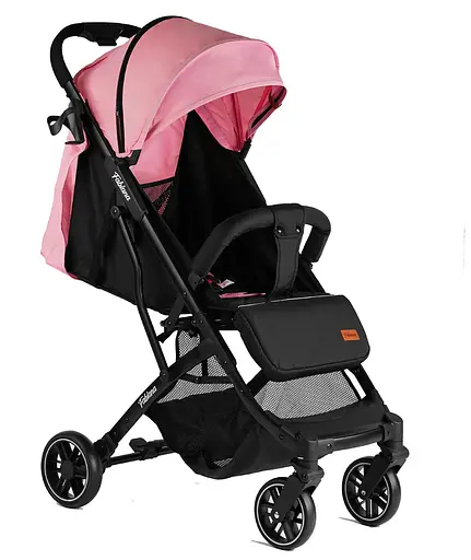 Коляска прогулянкова дитяча 65102 JOY Fabiana, колір рожевий, рама сталева, футкавер, підсклянник, телескопічна ручка (6989180360149) - фото 1