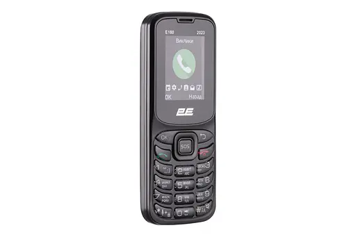 Мобільний телефон 2E E180 2023 177" 2SIM 1000mAh Чорний - фото 3