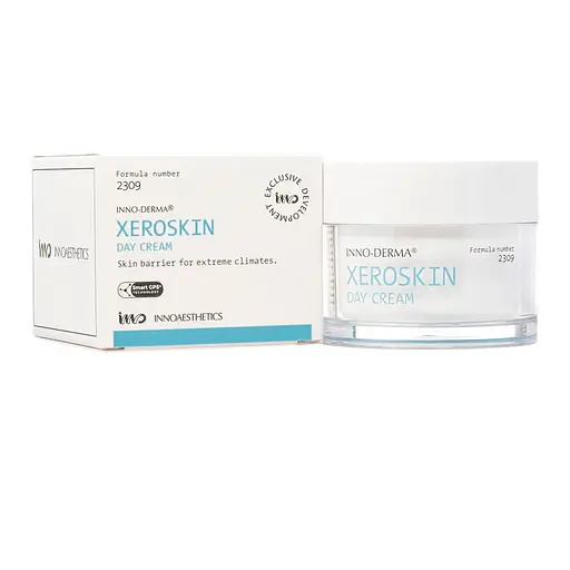 Питательный дневной крем для лица XEROSKIN Day Cream, восстанавливающий гидролипидную мантию Innoaesthetics 50 г - фото 1