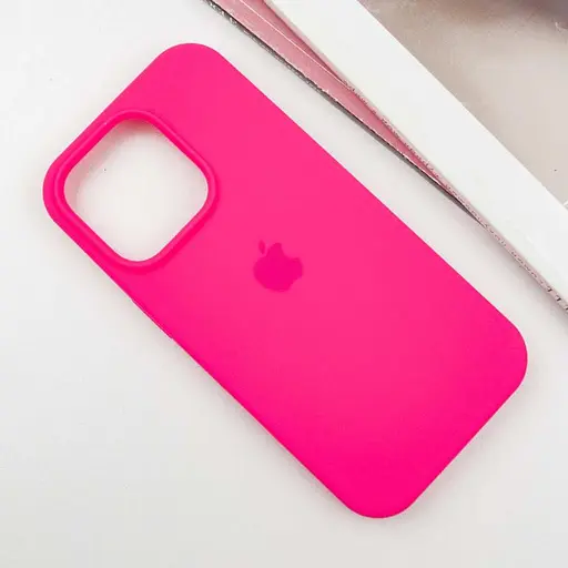 Чохол Epik Silicone Case Full Protective AA для Apple iPhone 15 Pro 6.1 Рожевий/Barbie pink - фото 2