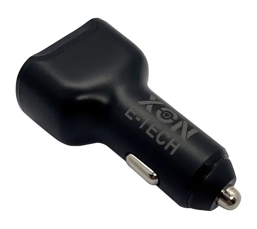 Автомобильное зарядное устройство XON MaxCharge Type-C 65W (1 x PD65) + QC3.0 Black (CM1A1C65WB 3494) - фото 3