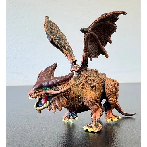 Фигурка Dino Toys Дракон 100B желтая (Q9899-100B) - фото 5