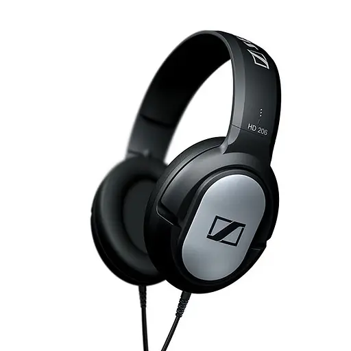 Наушники Sennheiser HD 206, 3,5 мм, с глубокими басами, шумоизолированные для iPhone, Android - фото 1