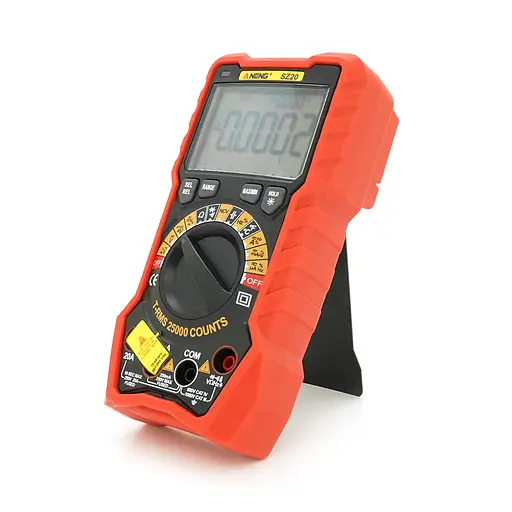 Мультиметр ANENG AN-SZ20, вимірювання: V, A, R, C, T, F (SP) - фото 5