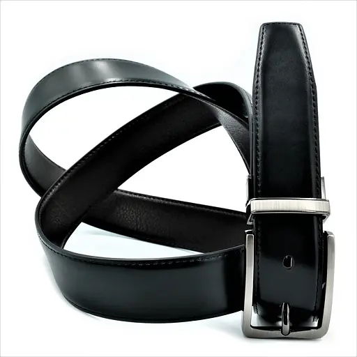 Ремінь шкіряний Weatro чоловічий двосторонній 110-125х3,5 см acs0014086 - фото 5