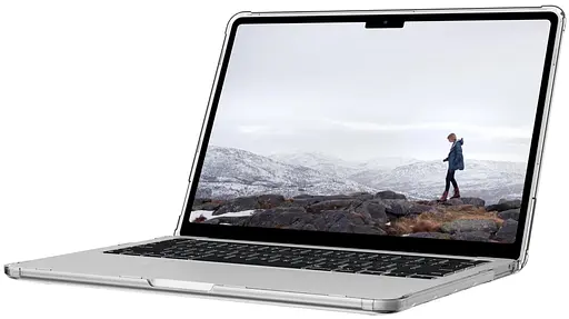 Чехол UAG для Apple MacBook Pro 13" (2020-2022) Lucent Ice/Black - фото 3