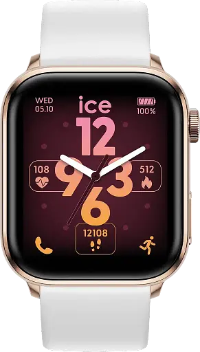 Смарт-часы Ice-Watch Ice smart 3.0 rectangular 1.78 Rose-Gold White 024302