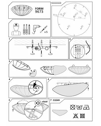 Люстра Nowodvorski 9673 FORM - фото 3