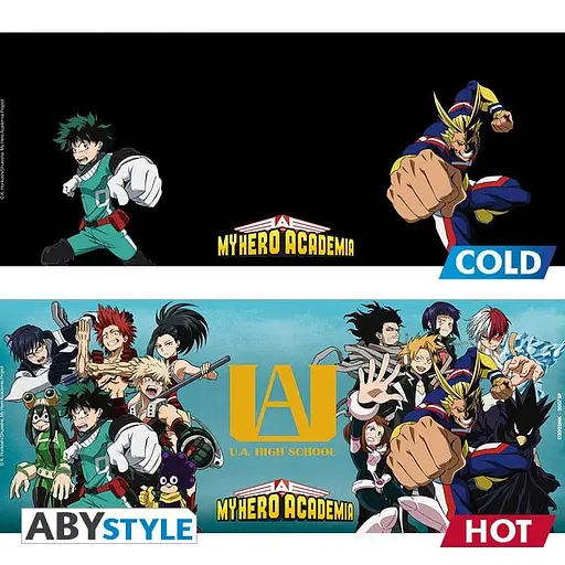Чашка хамелеон AbyStyle MY HERO ACADEMIA Group (Моя геройська академія) 460 мл - фото 3